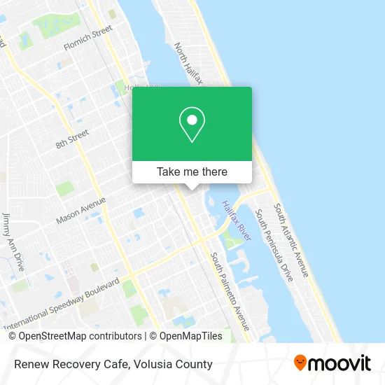 Renew Recovery Cafe map