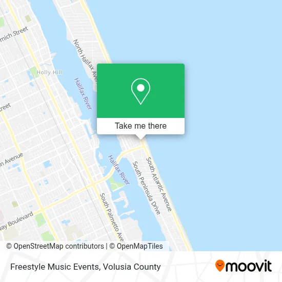 Freestyle Music Events map