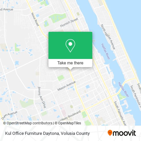 Mapa de Kul Office Furniture Daytona