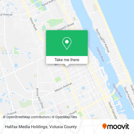 Halifax Media Holdings map