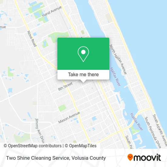 Two Shine Cleaning Service map