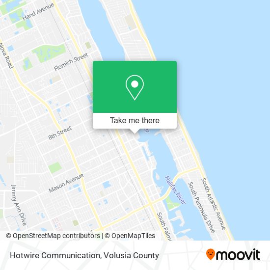 Mapa de Hotwire Communication