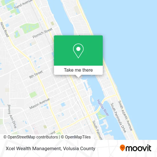 Xcel Wealth Management map