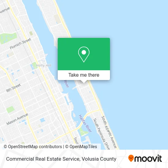 Commercial Real Estate Service map