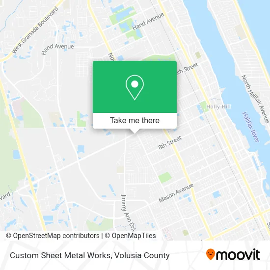 Custom Sheet Metal Works map