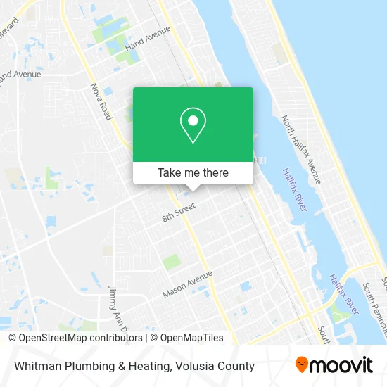 Whitman Plumbing & Heating map