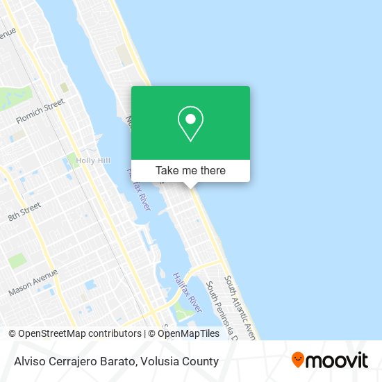 Alviso Cerrajero Barato map