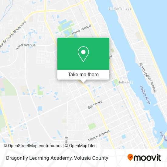 Dragonfly Learning Academy map