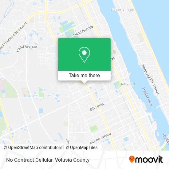 No Contract Cellular map