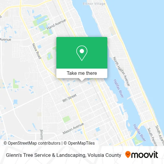 Glenn's Tree Service & Landscaping map
