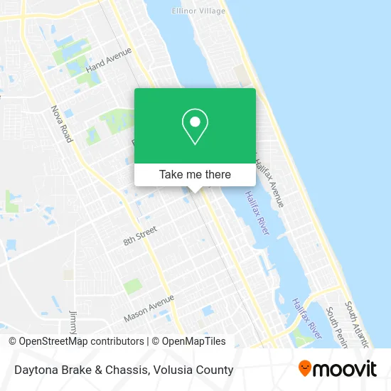 Daytona Brake & Chassis map