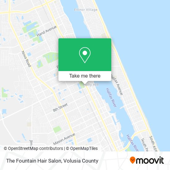 Mapa de The Fountain Hair Salon