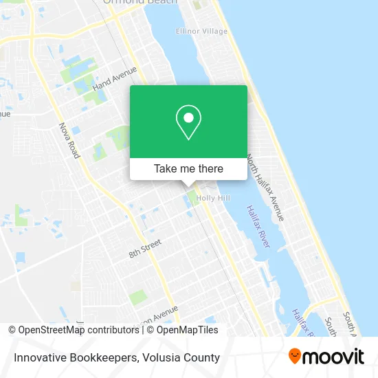 Innovative Bookkeepers map