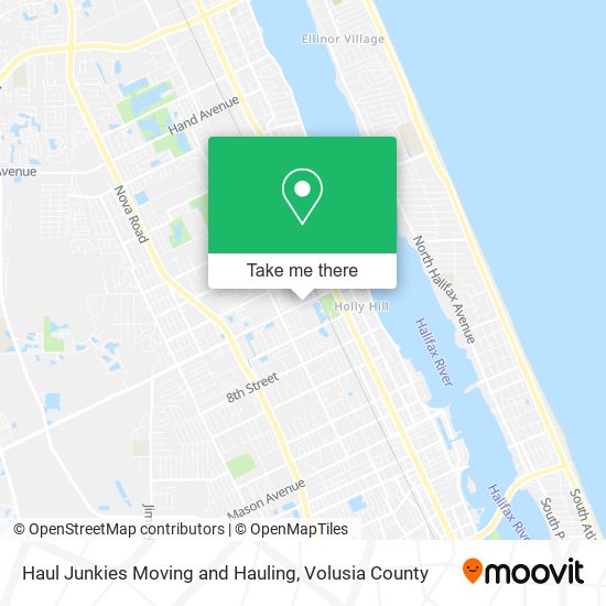 Haul Junkies Moving and Hauling map