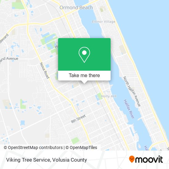 Viking Tree Service map