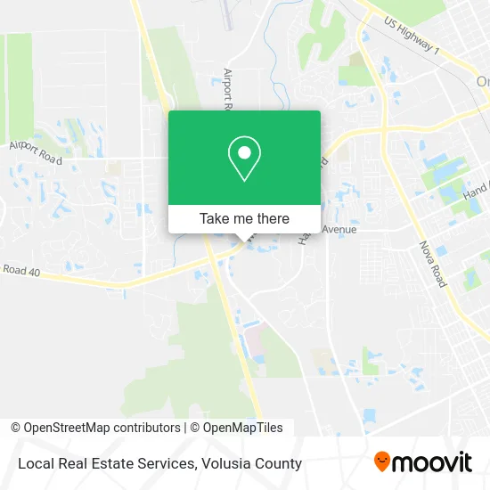 Local Real Estate Services map