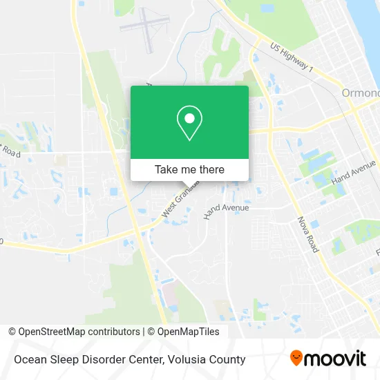 Ocean Sleep Disorder Center map