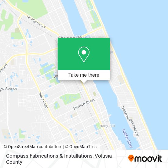 Mapa de Compass Fabrications & Installations