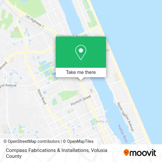 Compass Fabrications & Installations map