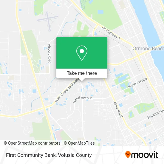 First Community Bank map