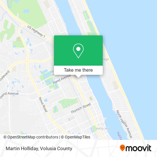 Martin Holliday map