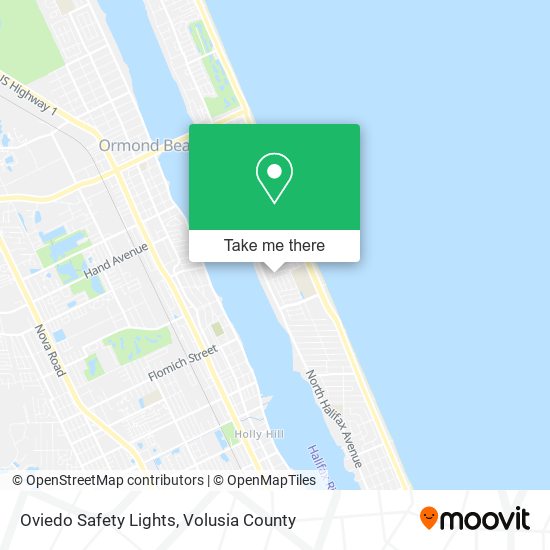 Oviedo Safety Lights map