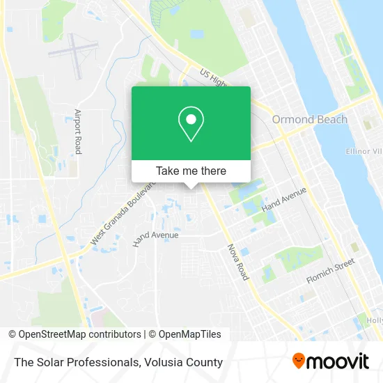 The Solar Professionals map