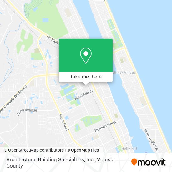 Architectural Building Specialties, Inc. map