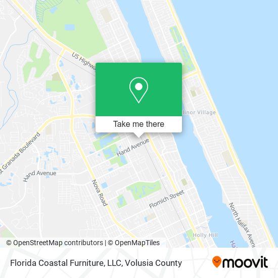 Mapa de Florida Coastal Furniture, LLC