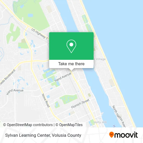 Sylvan Learning Center map