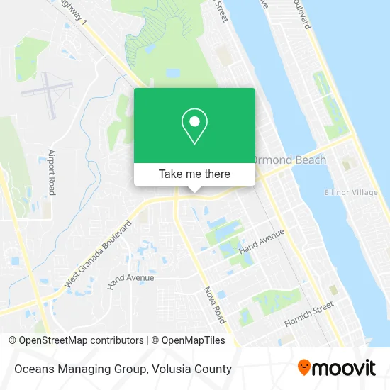 Oceans Managing Group map