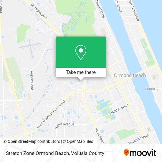 Mapa de Stretch Zone Ormond Beach