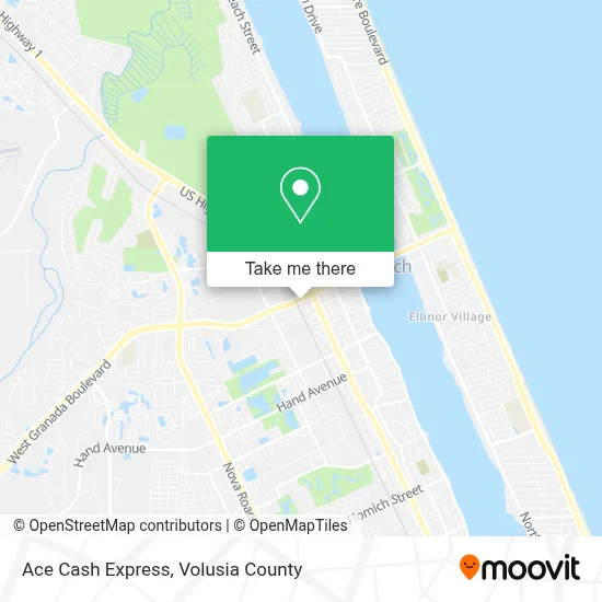 Ace Cash Express map