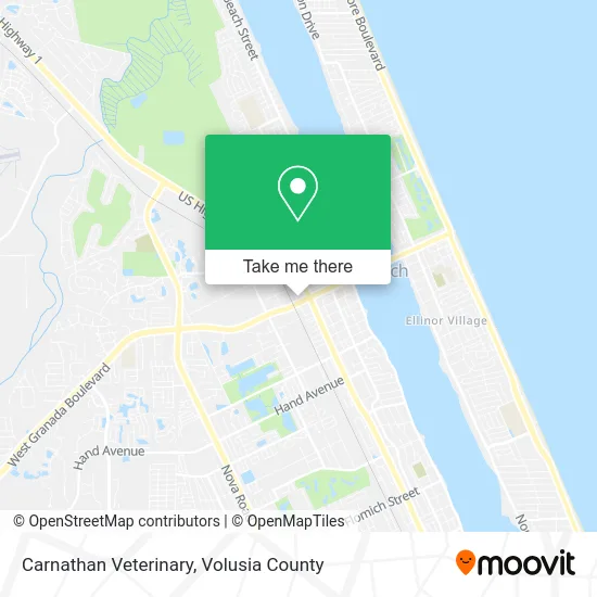 Carnathan Veterinary map