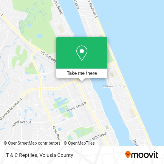 T & C Reptiles map