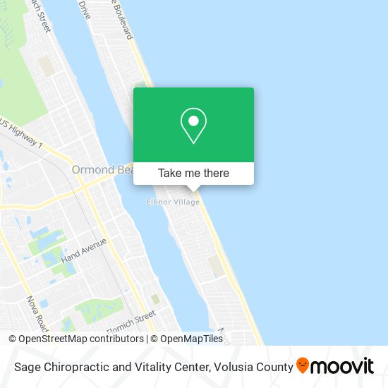 Sage Chiropractic and Vitality Center map