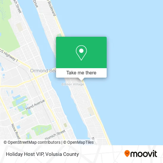 Holiday Host VIP map