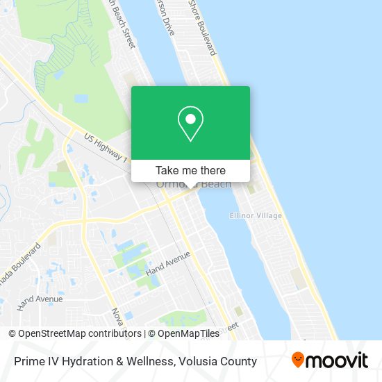 Prime IV Hydration & Wellness map