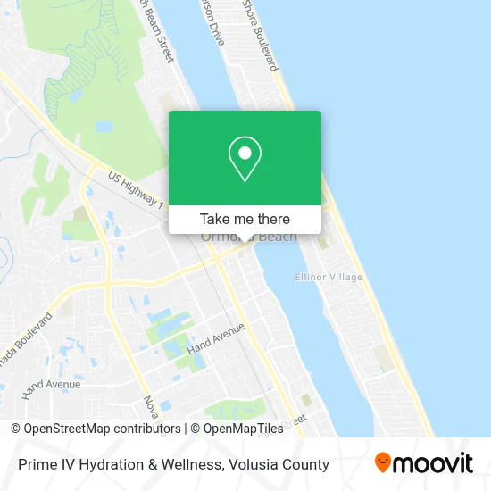 Prime IV Hydration & Wellness map
