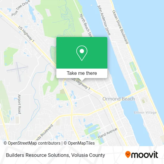 Builders Resource Solutions map