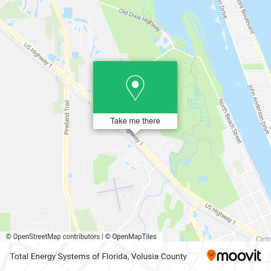Total Energy Systems of Florida map