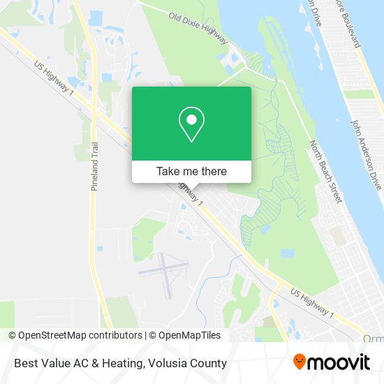 Best Value AC & Heating map