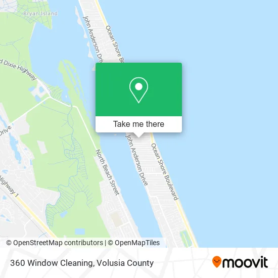 360 Window Cleaning map
