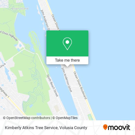 Kimberly Atkins Tree Service map