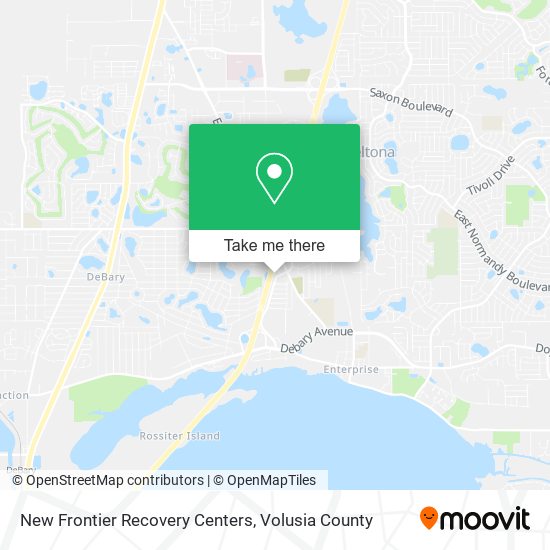 Mapa de New Frontier Recovery Centers