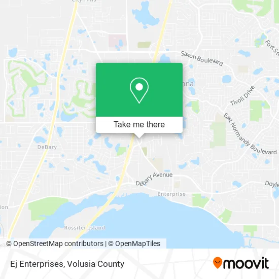Ej Enterprises map