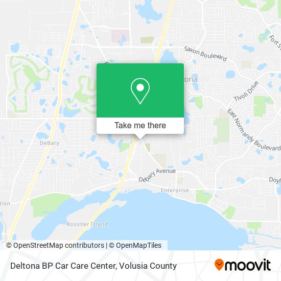 Mapa de Deltona BP Car Care Center