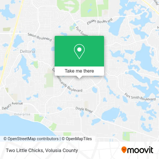 Two Little Chicks map