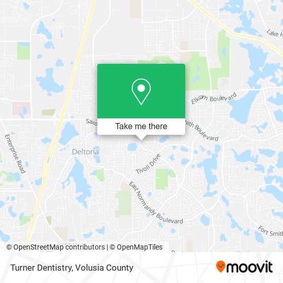 Turner Dentistry map