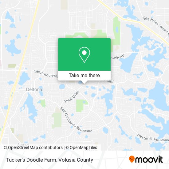 Tucker's Doodle Farm map